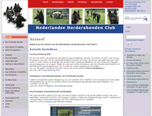 Tablet Screenshot of hollandseherder.nl